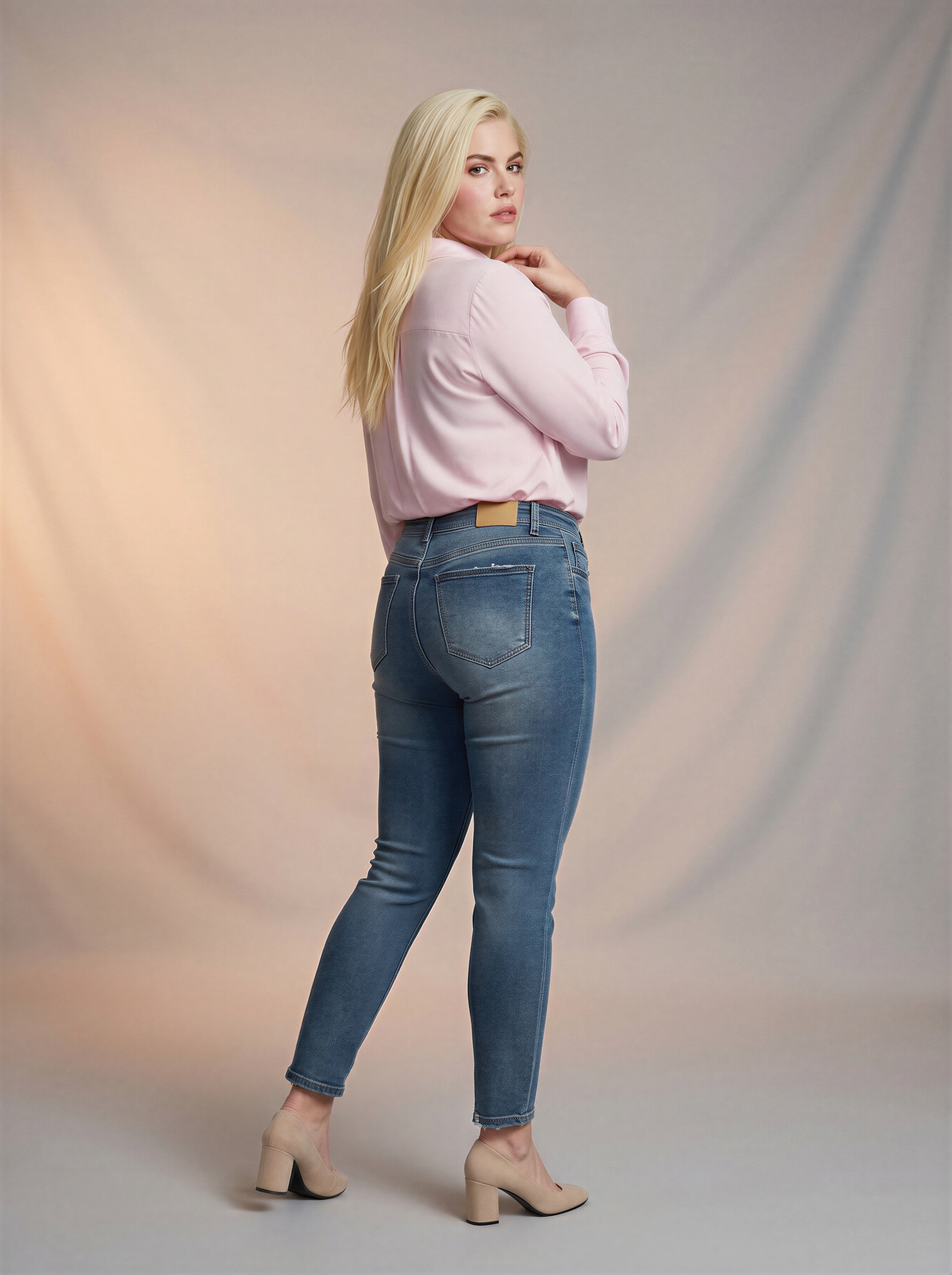 Jean Curvy Skinny – Azul Claro