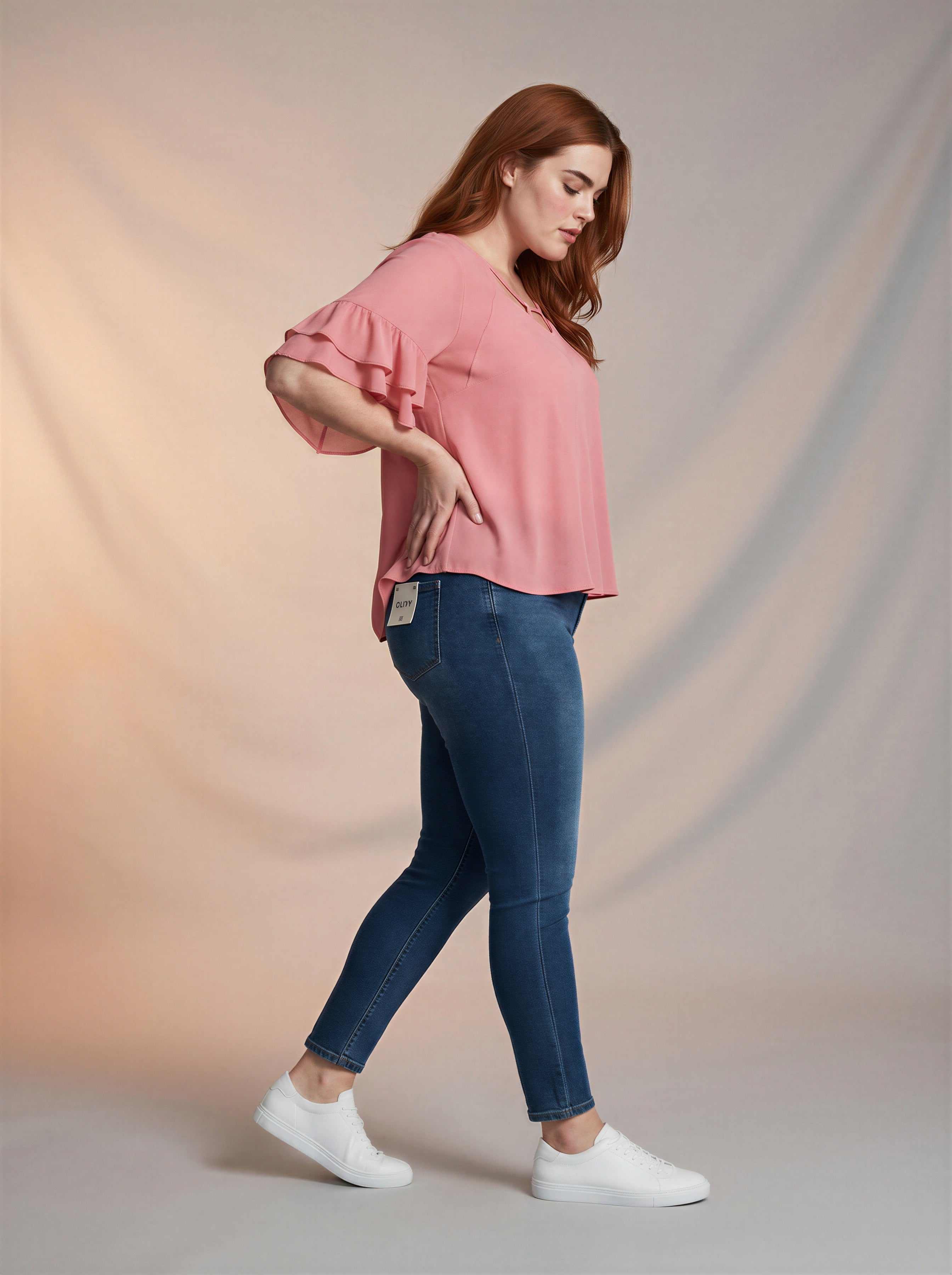 Jean Curvy Skinny – Azul Medio