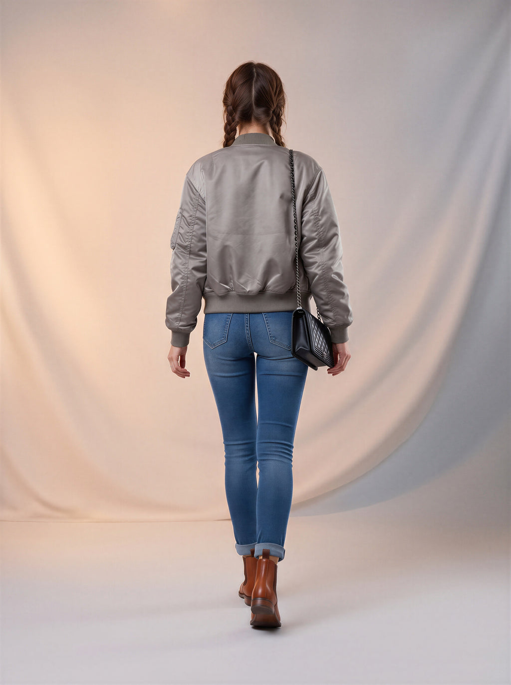 Jean Skinny Azul Claro Con Dobles AG-1834