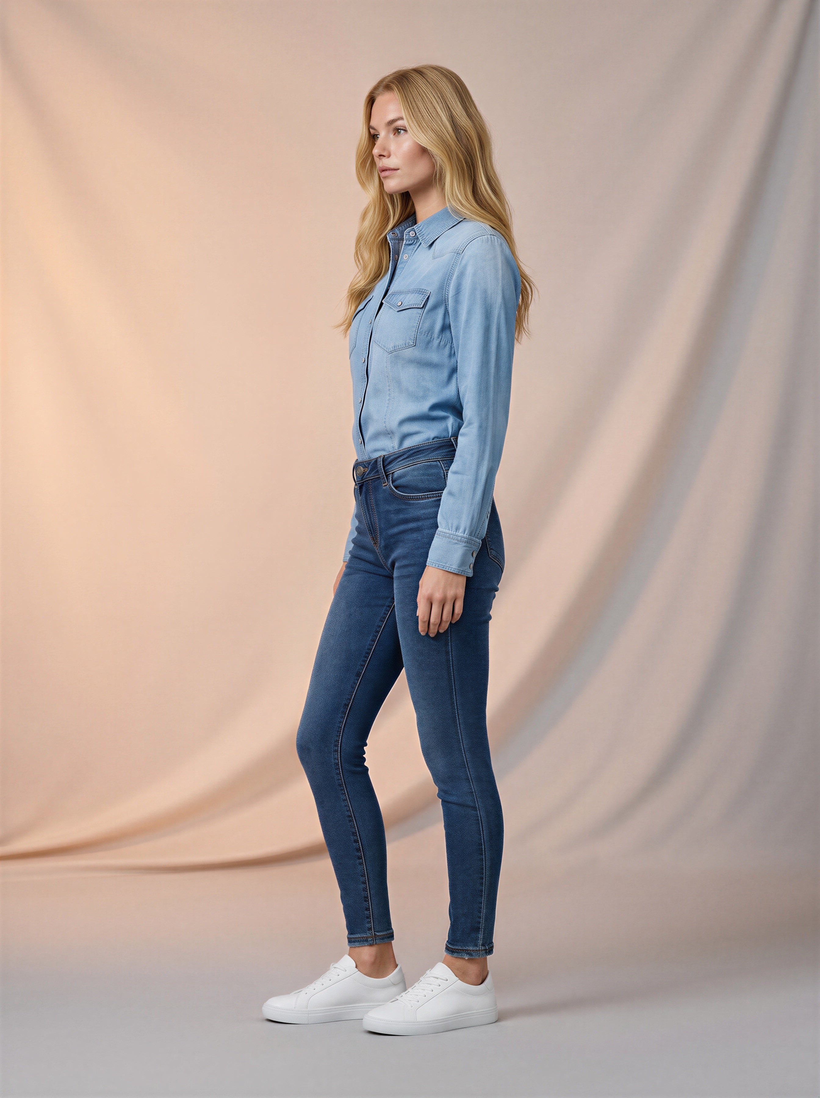 Skinny Azul Stone