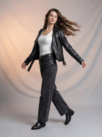 Jean Wide Leg Full Length – Gris Con Centurion ES-2560