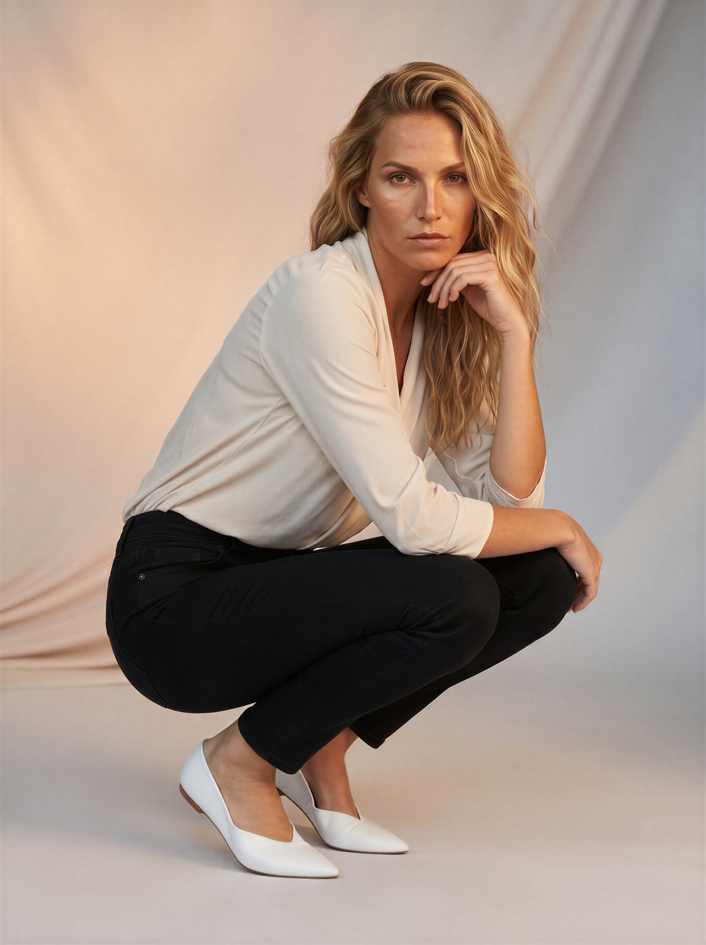 Jean Skinny Para Dama Negro