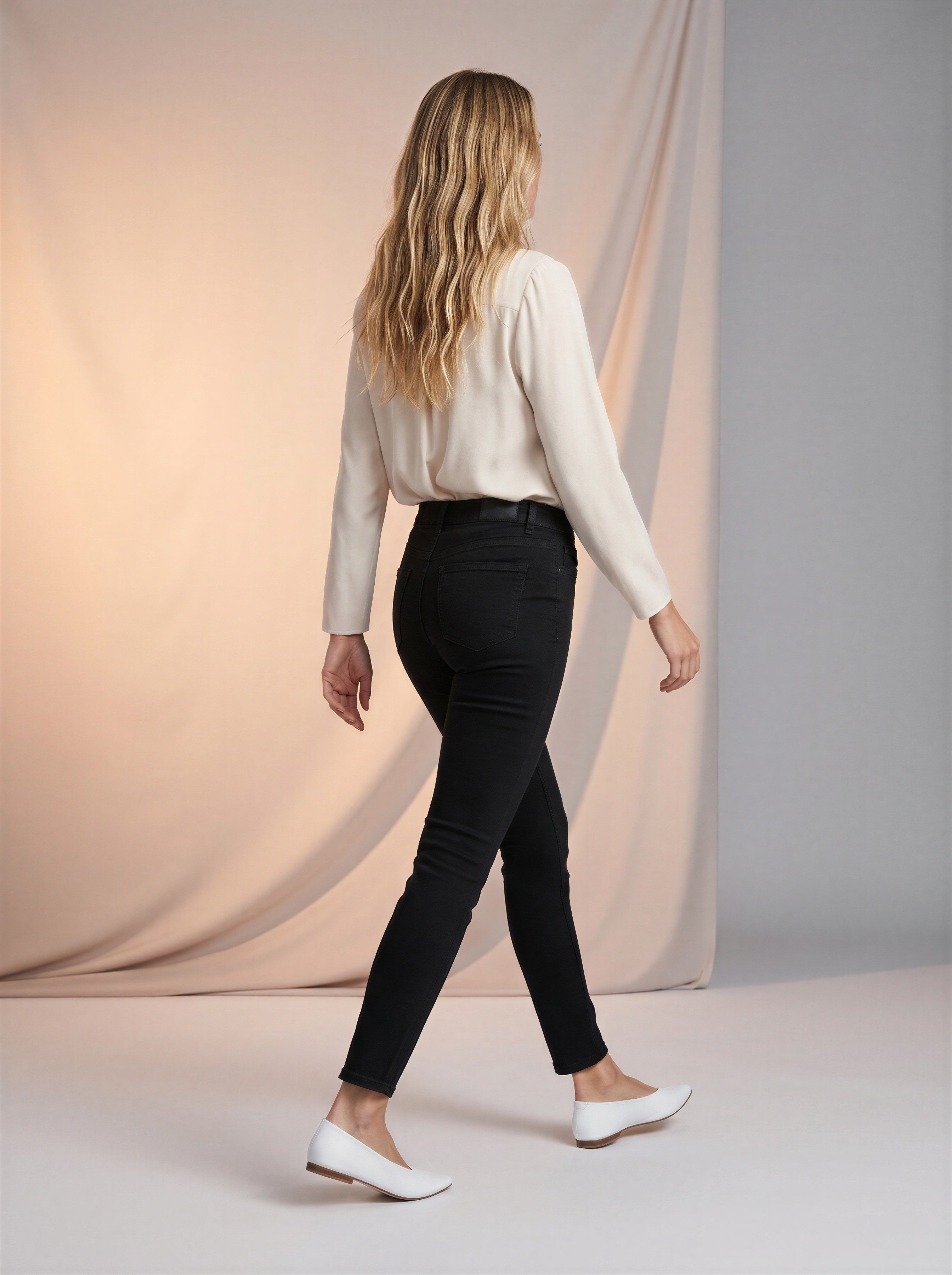 Jean Skinny Para Dama Negro