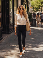 Jean Skinny Para Dama Negro