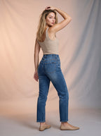Jean Straight Azul Medio ES-2037