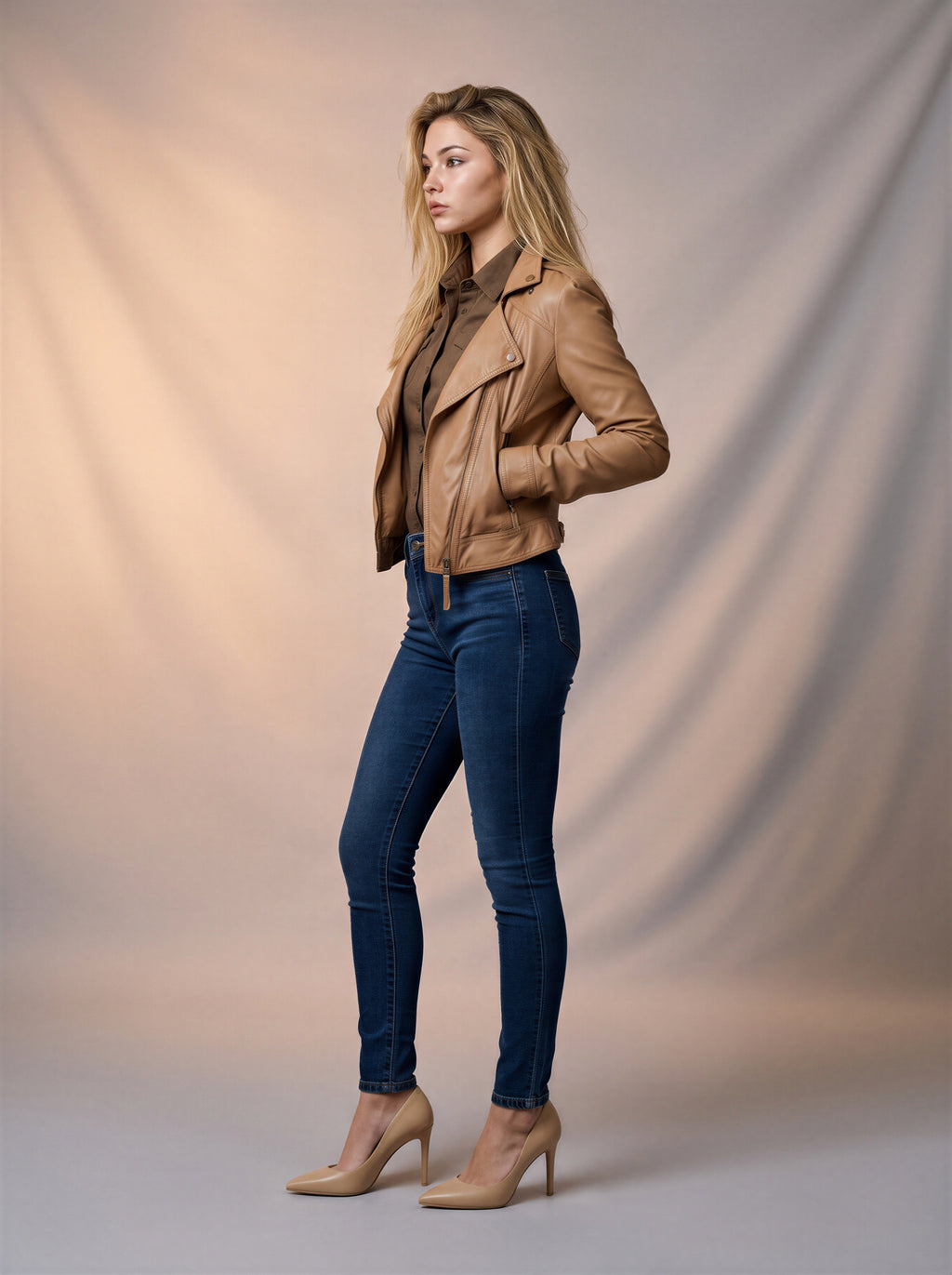 Jean Skinny Azul Marino DE-639