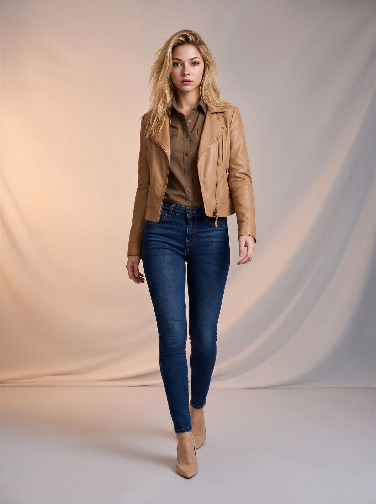 Jean Skinny Azul Marino DE-639