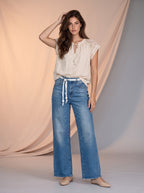 Wide Leg Azul Claro MON-3063