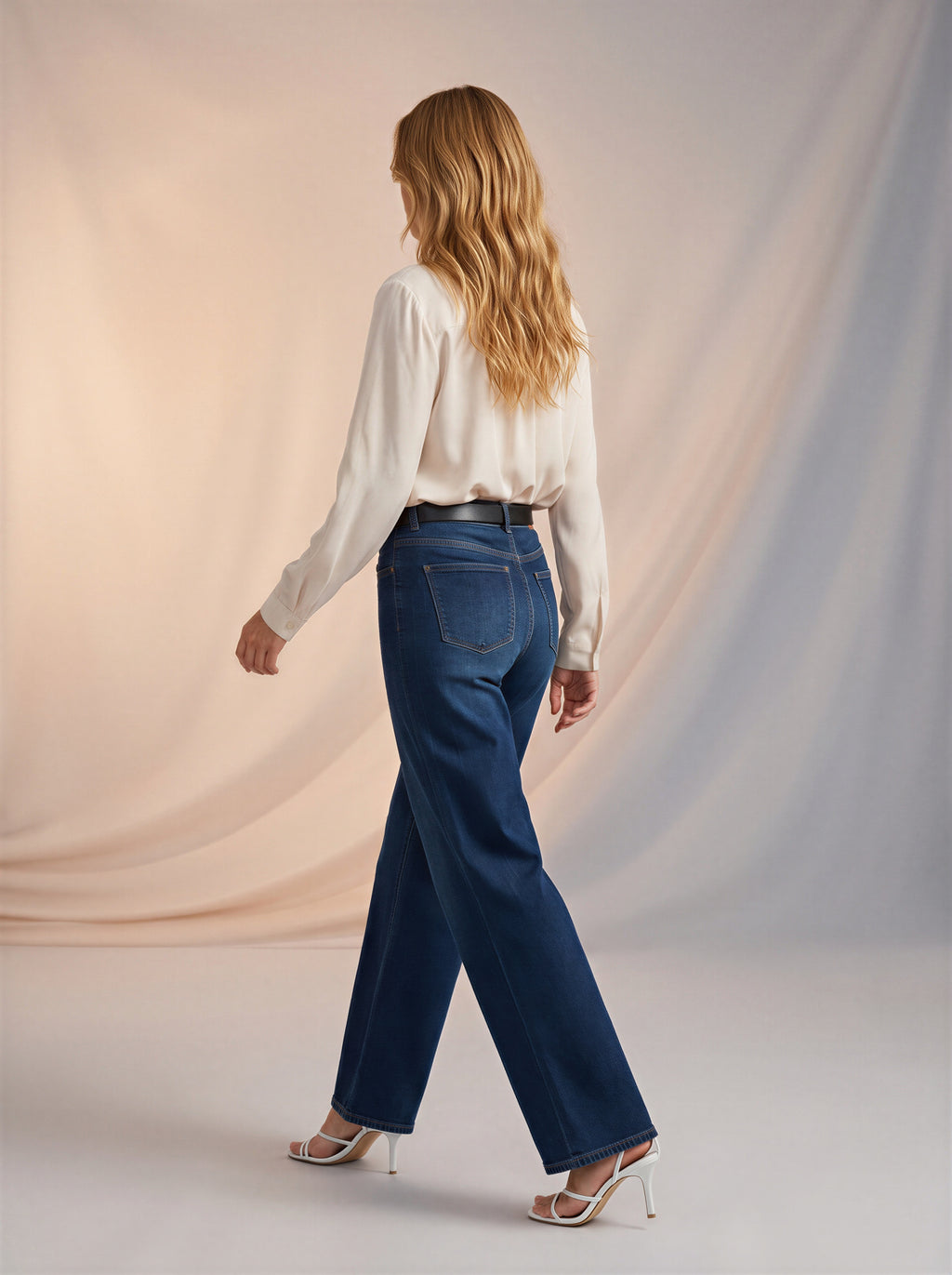 Wide Leg-Azul Marino
