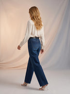 Wide Leg-Azul Marino