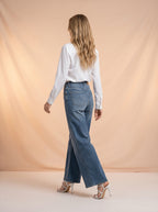 Wide Leg Azul Stone