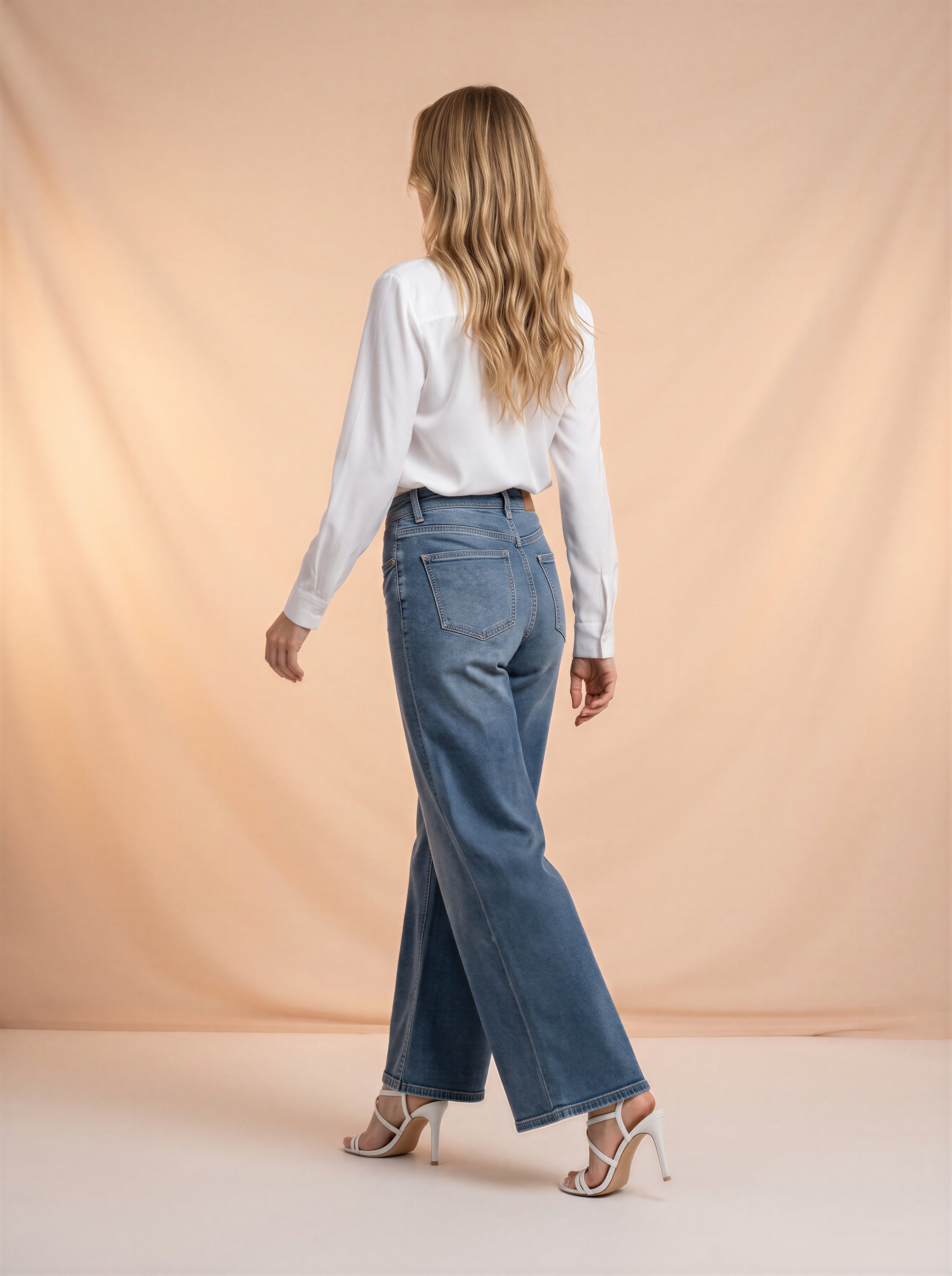 Wide Leg Azul Stone