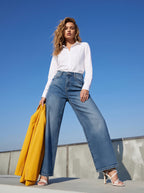 Wide Leg Azul Stone