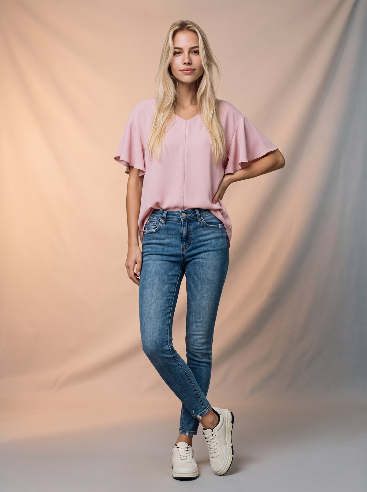 Jean Skinny Azul Medio DE-638