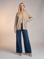 Wide Leg Azul Marino con Pañuelo