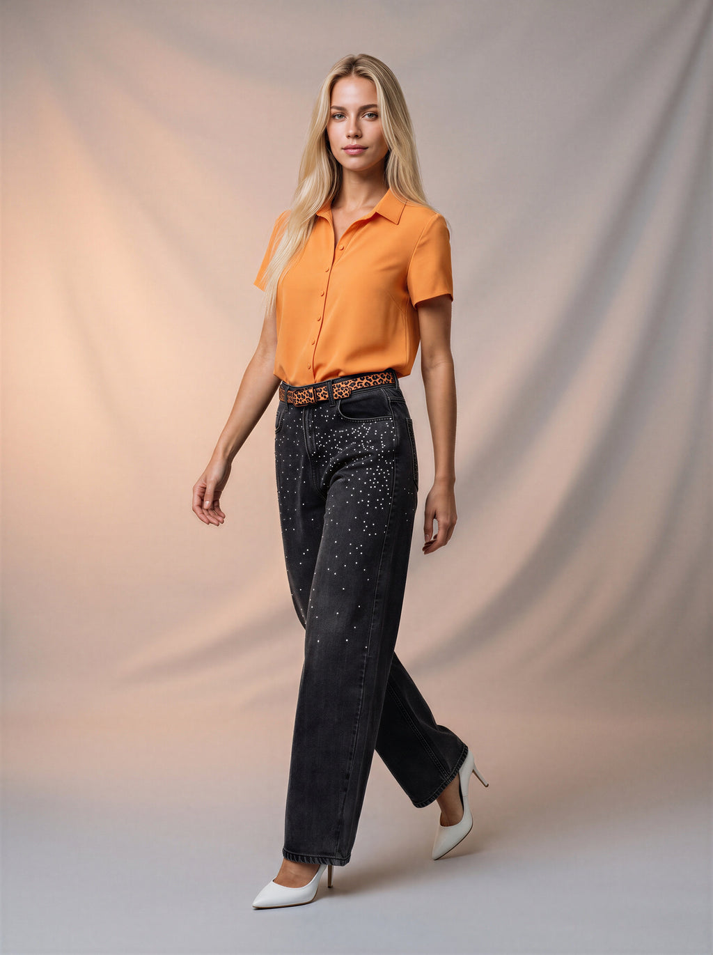 Jean Ballon Fit Gris Oscuro AG-1475