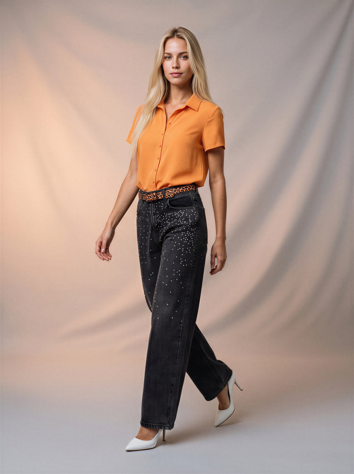 Jean Ballon Fit Gris Oscuro AG-1475