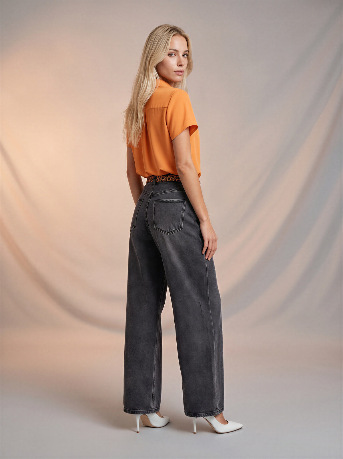 Jean Ballon Fit Gris Oscuro AG-1475