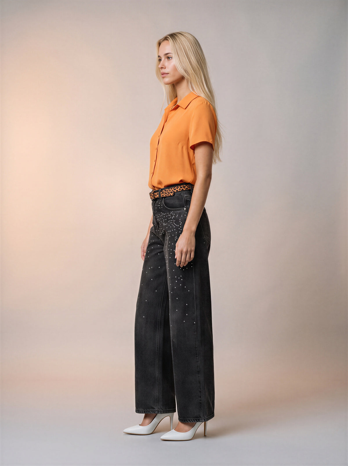 Jean Ballon Fit Gris Oscuro AG-1475
