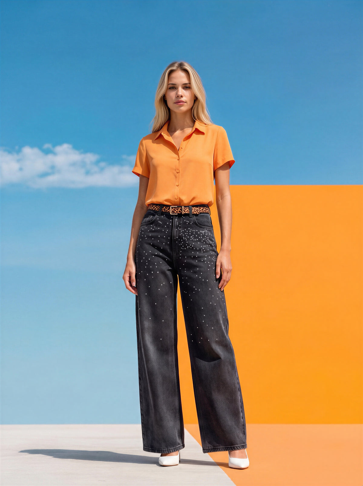 Jean Ballon Fit Gris Oscuro AG-1475
