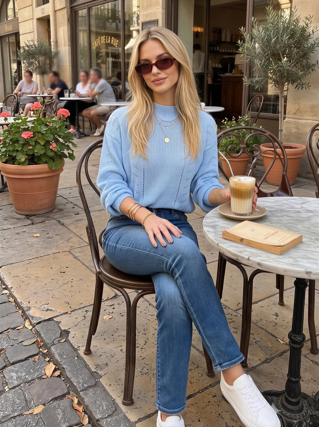 Jean Recto Azul Stone ES-2068
