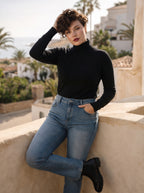 Jean Plus Recto Azul Stone DE-533P