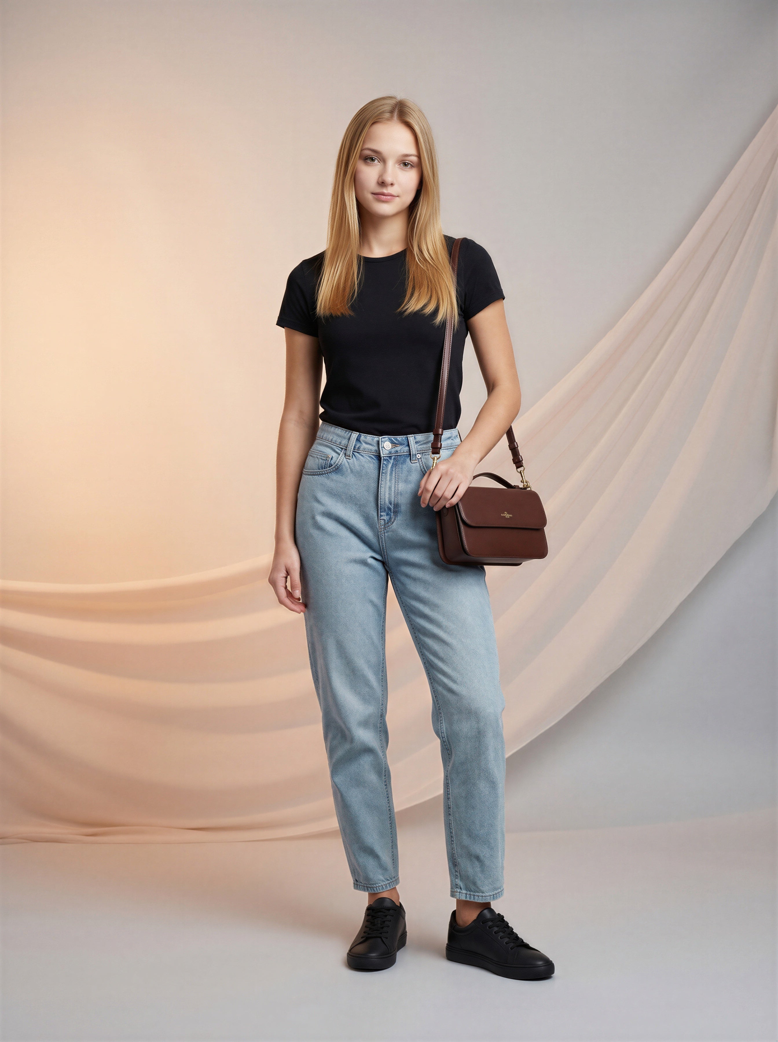Jean Mom Fit – Azul Claro