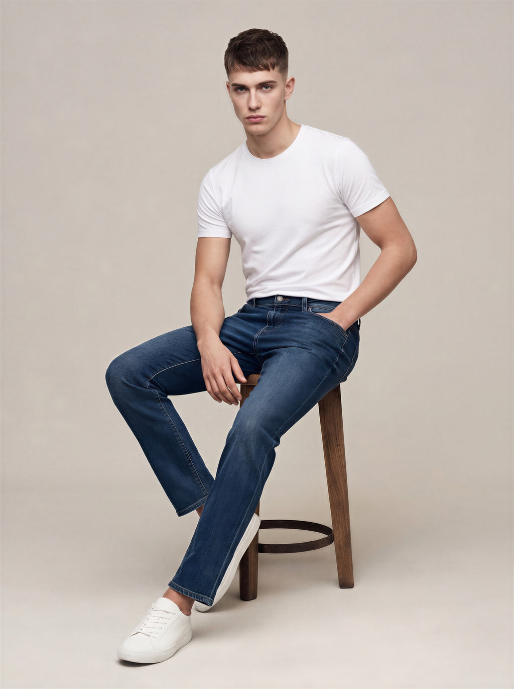 Jean Slim Azul Marino