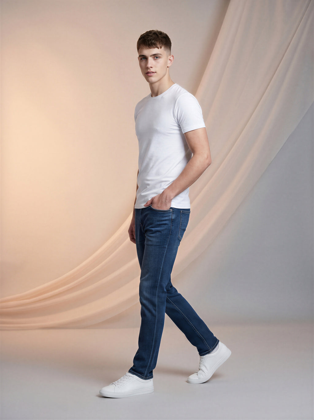 Jean Slim Azul Marino