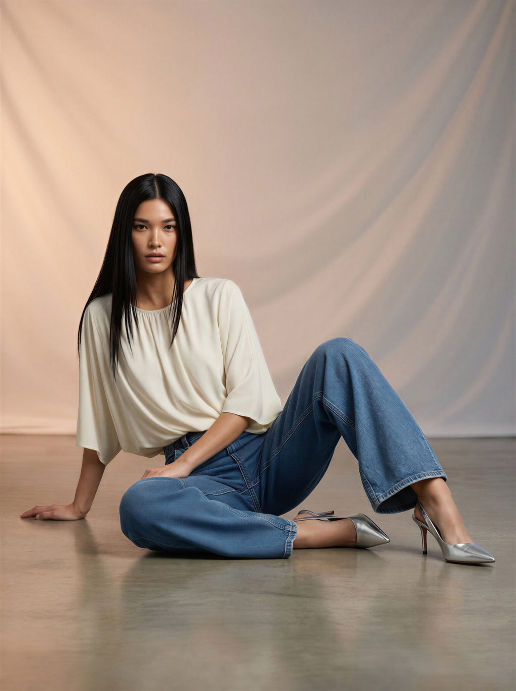 Jean Baggy Fit – Azul Índigo