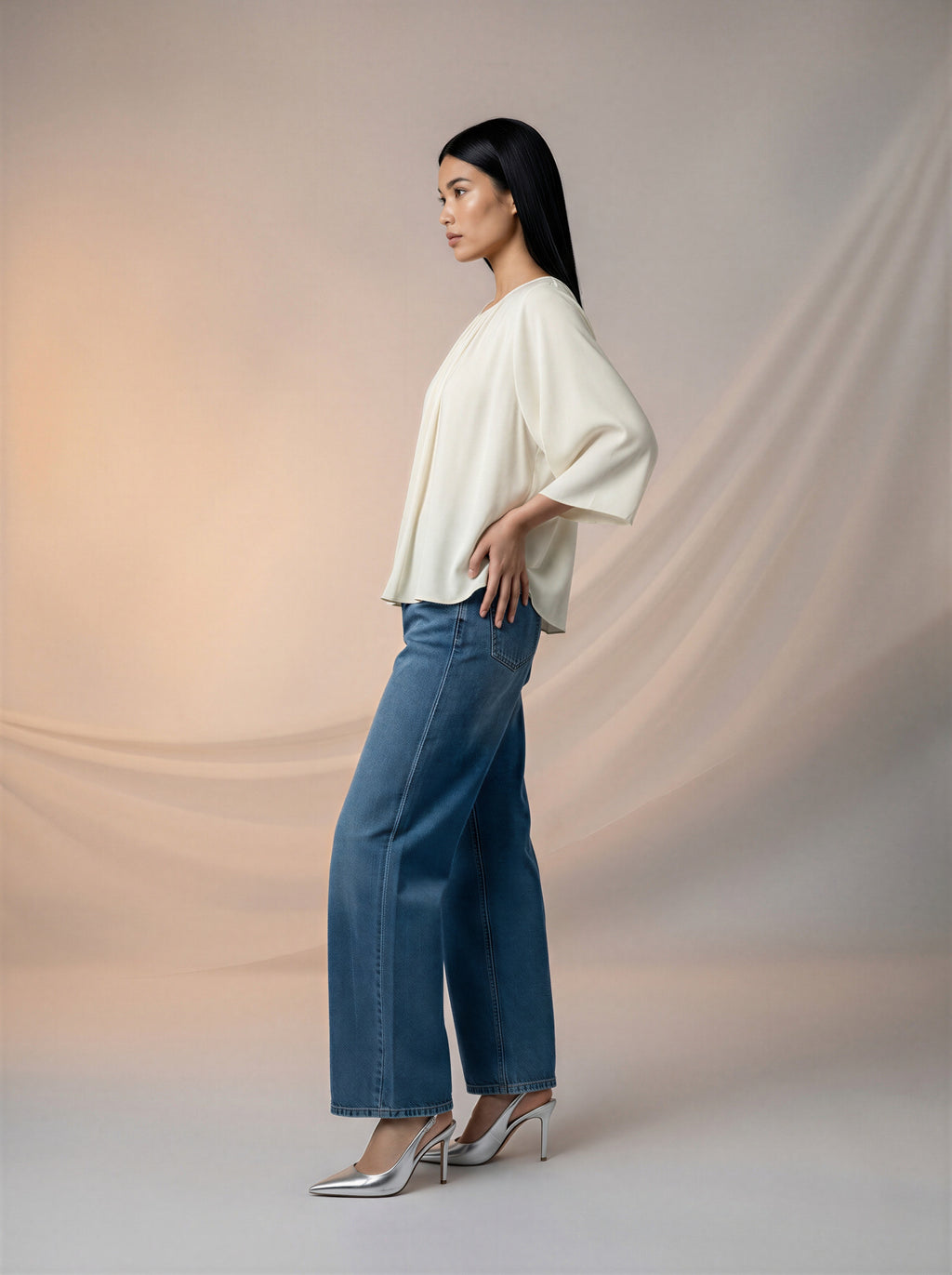 Jean Baggy Fit – Azul Índigo