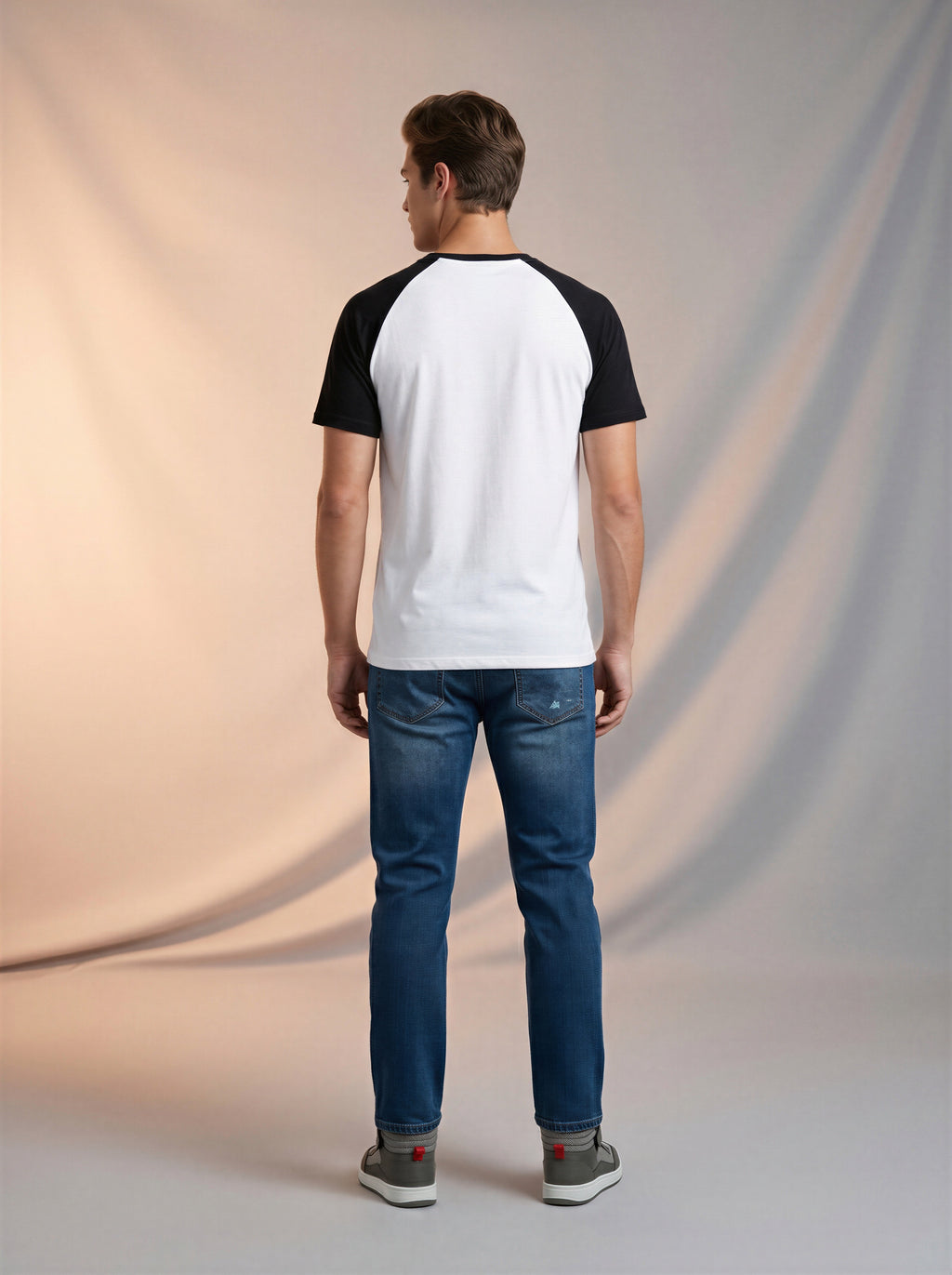 Jean Slim Fit Azul Medio con Rotos