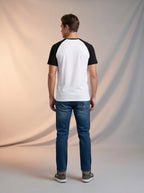 Jean Slim Fit Azul Medio con Rotos