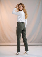 Jean Recto de Gabardina Varios Colores
