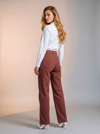 Jean Recto de Gabardina Varios Colores