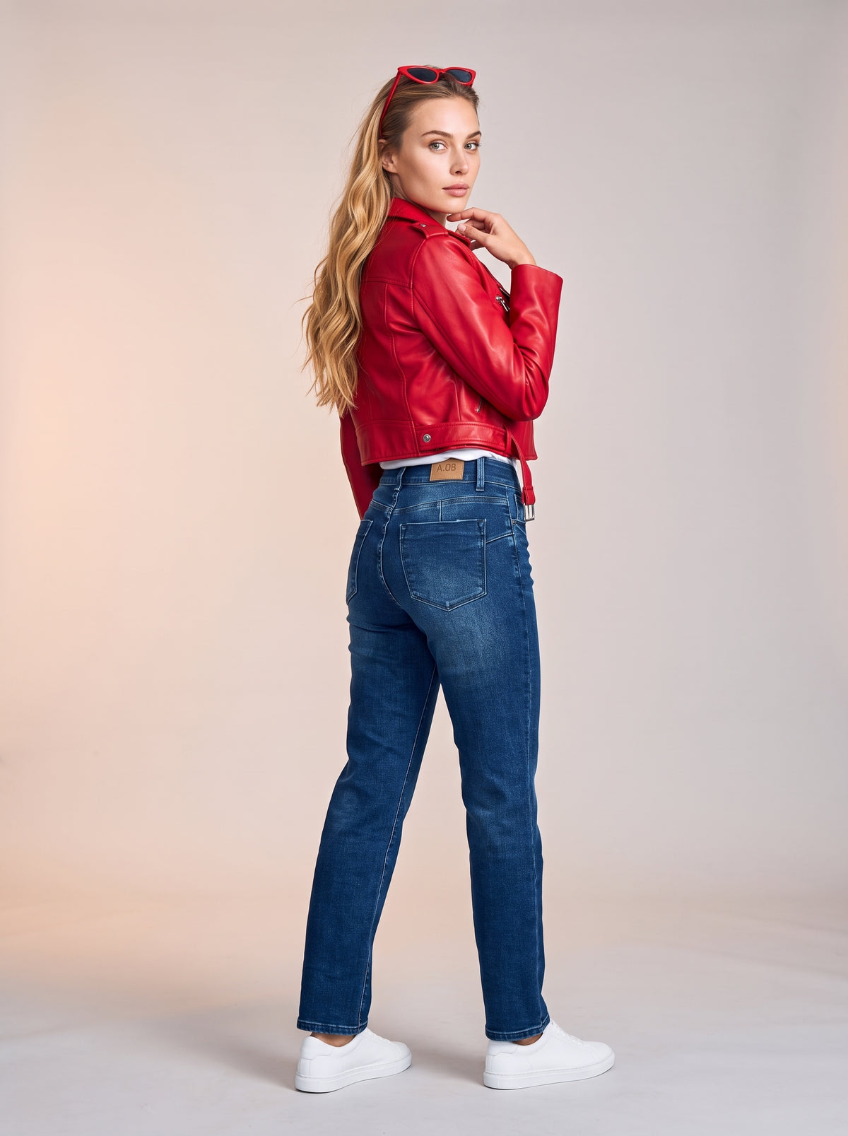 Jean Straight Azul Marino AG-1827