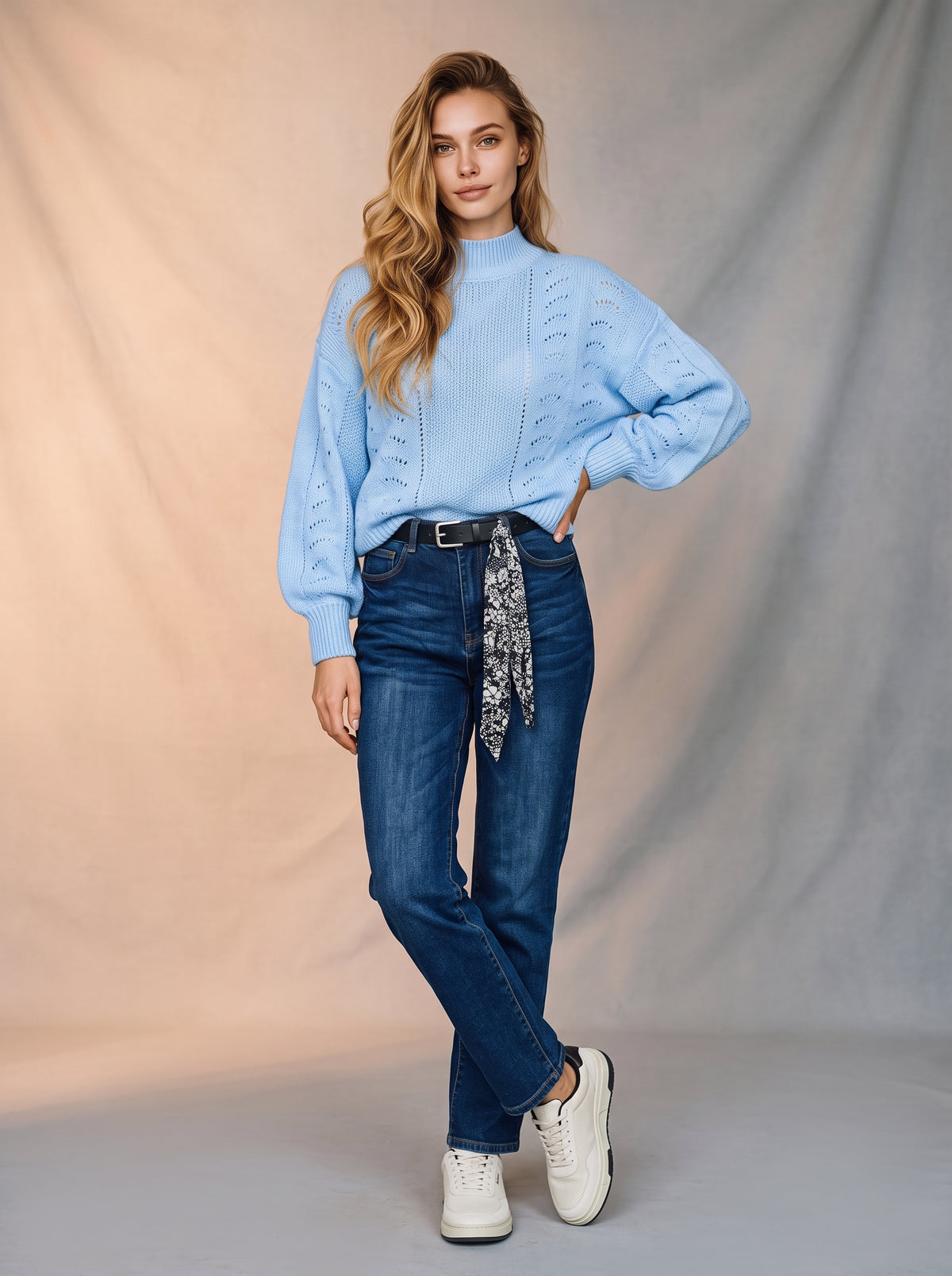 Jean Straight Azul Marino OL-880