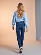Jean Straight Azul Marino OL-880