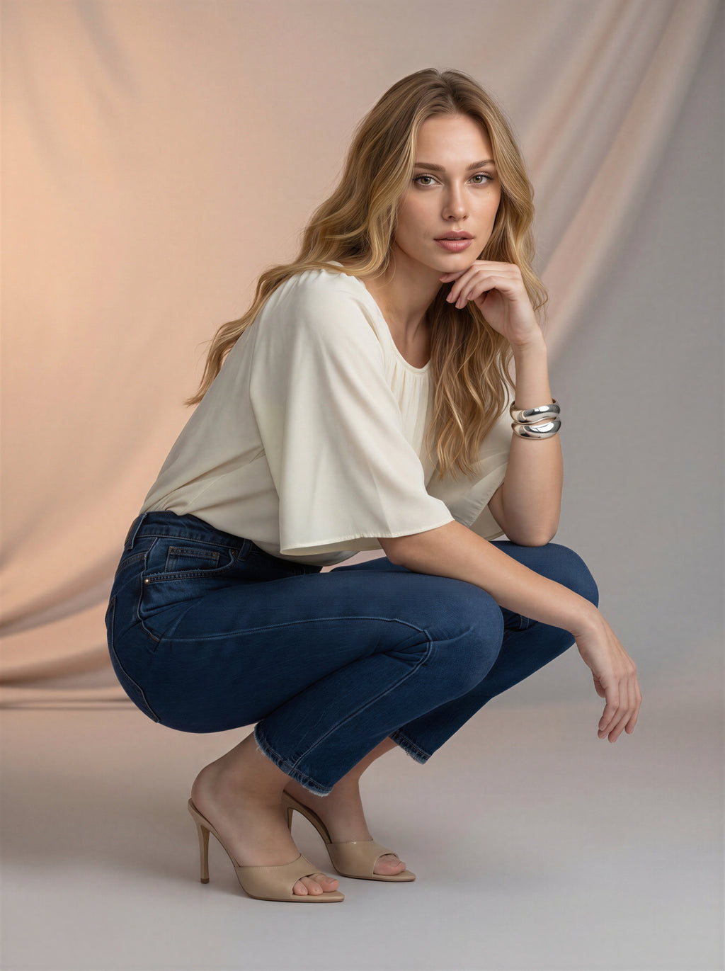 Jean Mom Fit – Azul Marino