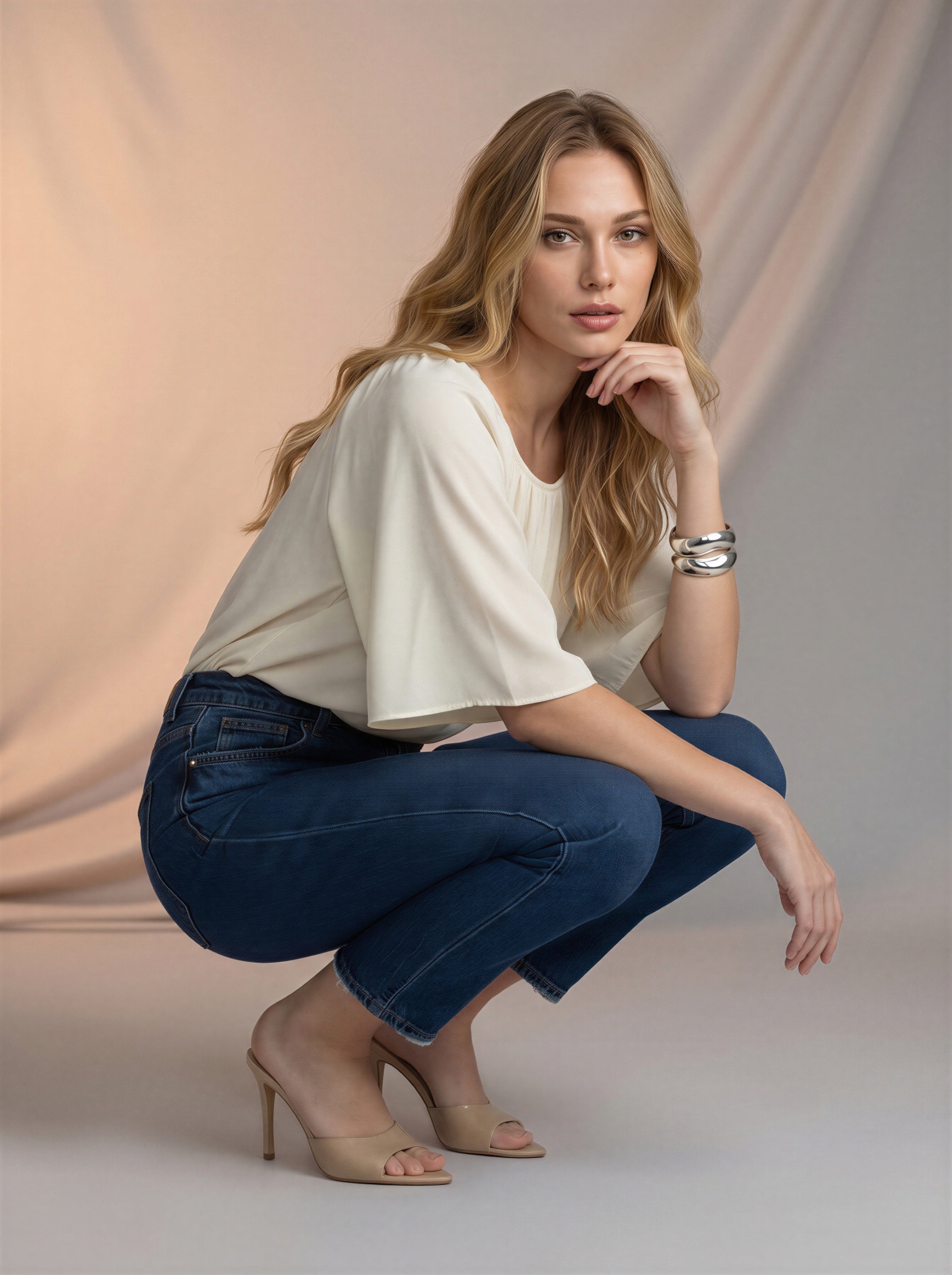 Jean Mom Fit – Azul Marino