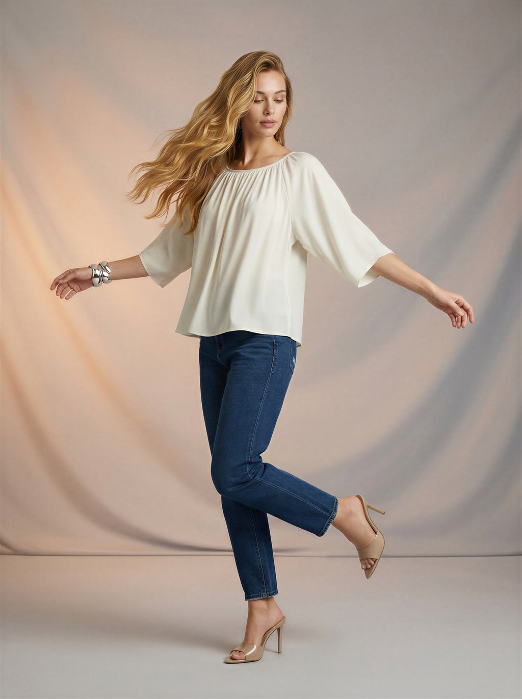 Jean Mom Fit – Azul Marino