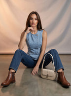 Jean Mom Fit – Azul Índigo
