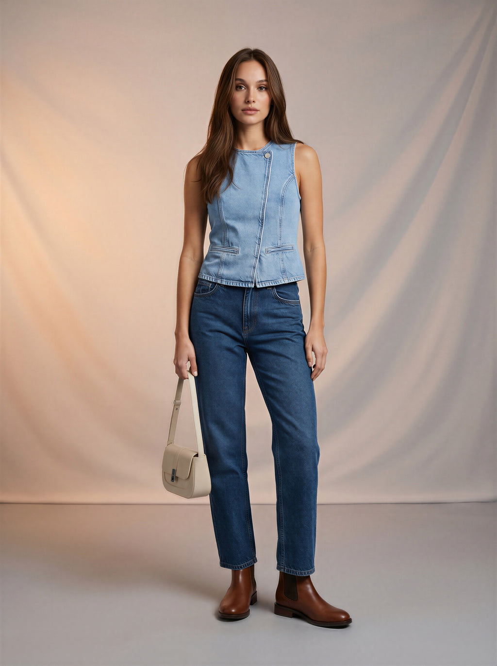 Jean Mom Fit – Azul Índigo