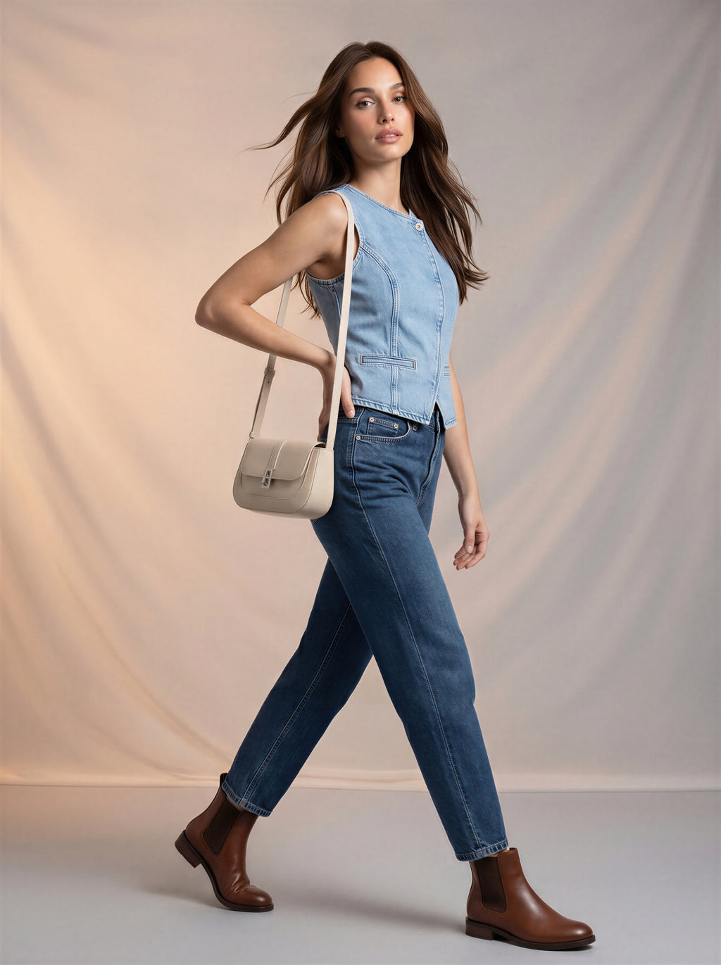 Jean Mom Fit – Azul Índigo