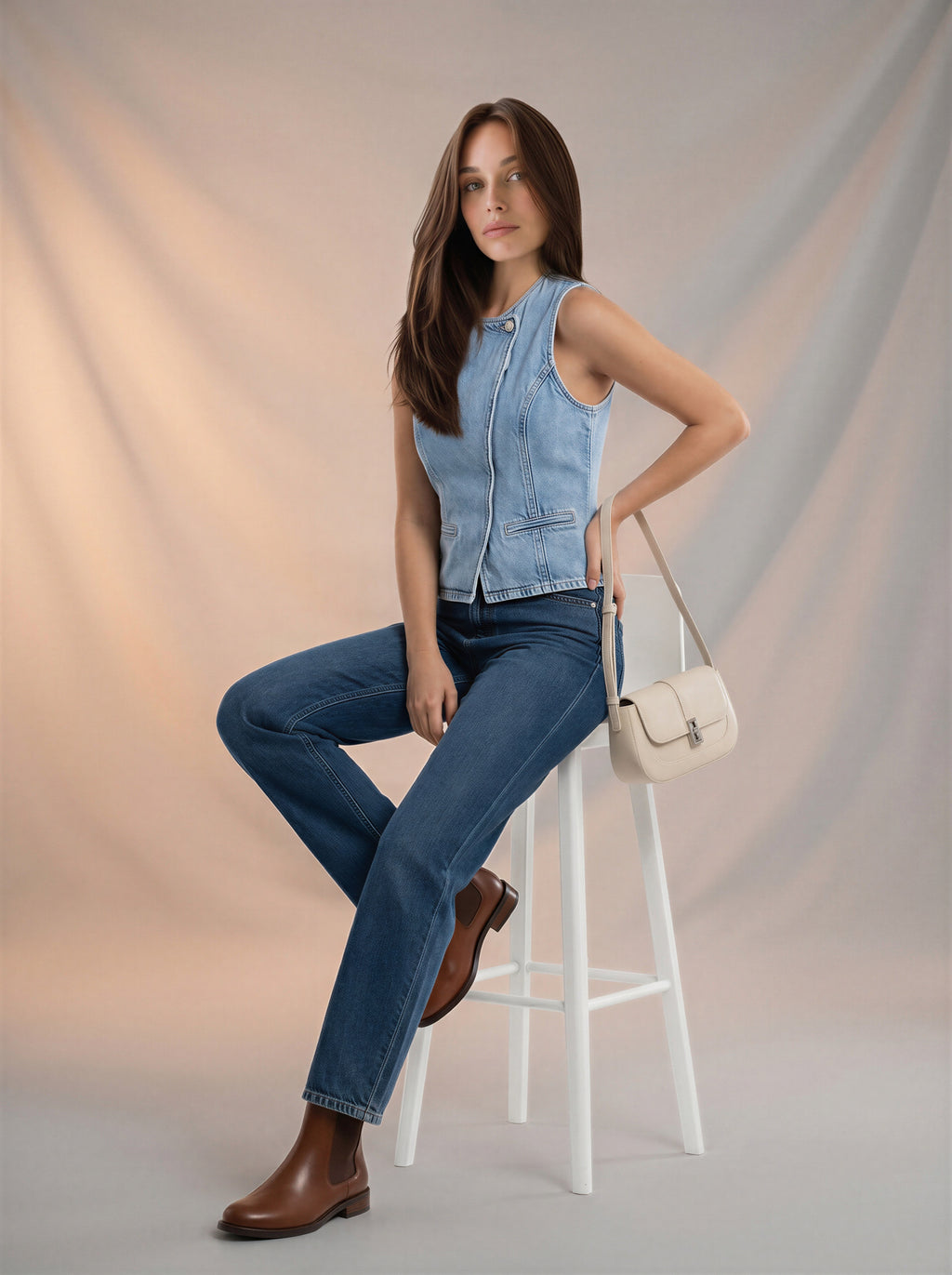 Jean Mom Fit – Azul Índigo