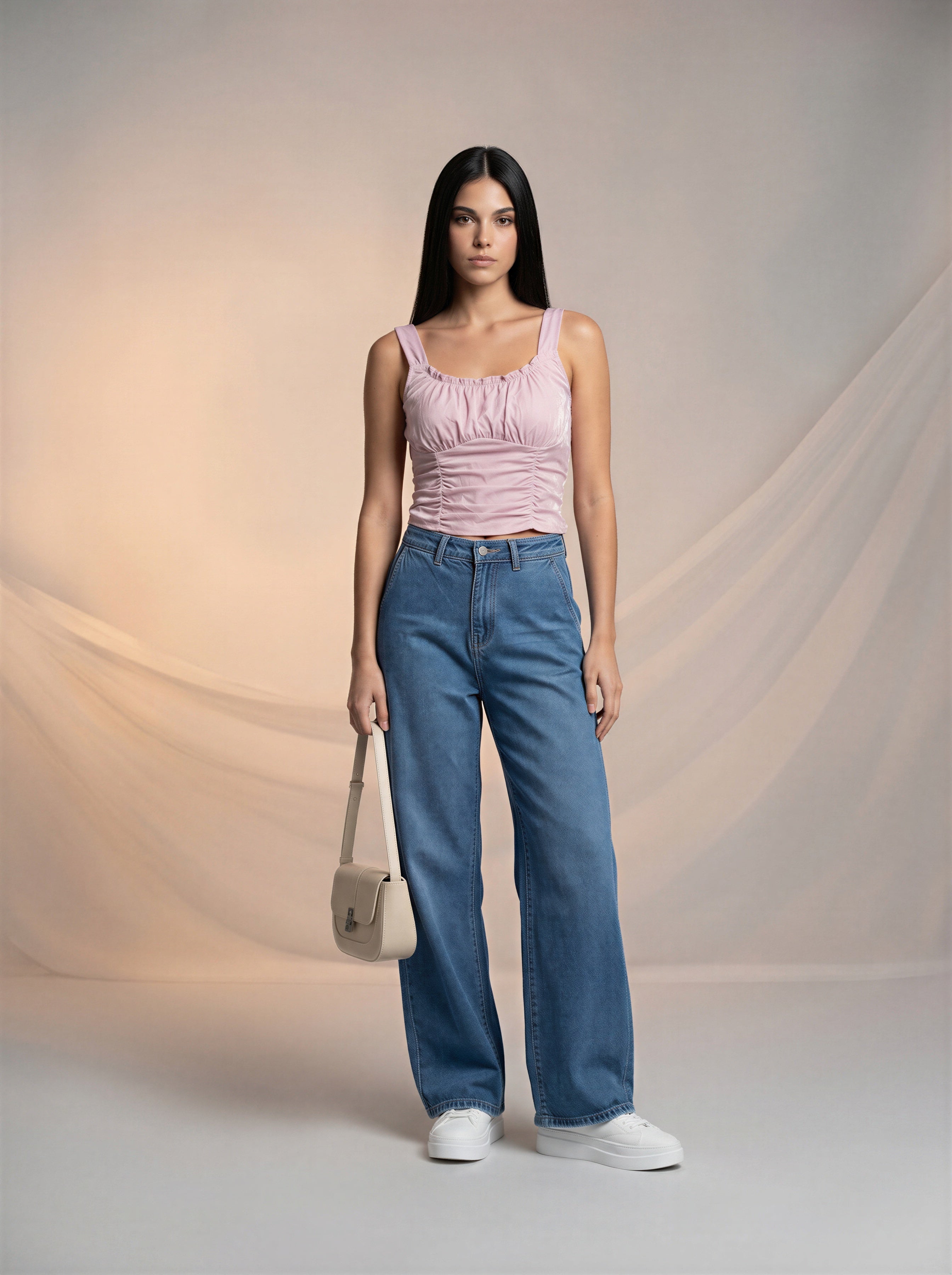 Jean Baggy Fit – Azul Medio