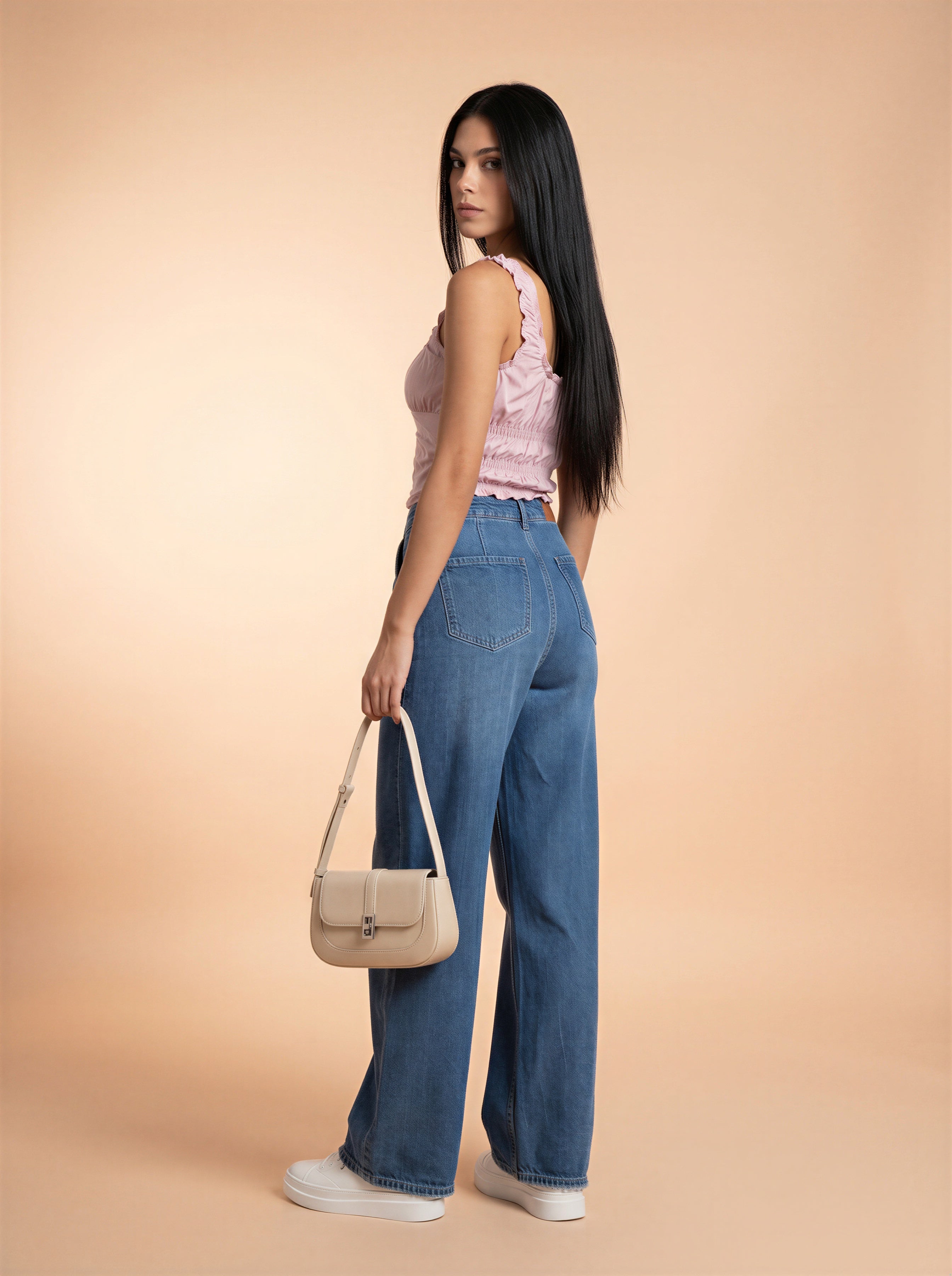 Jean Baggy Fit – Azul Medio
