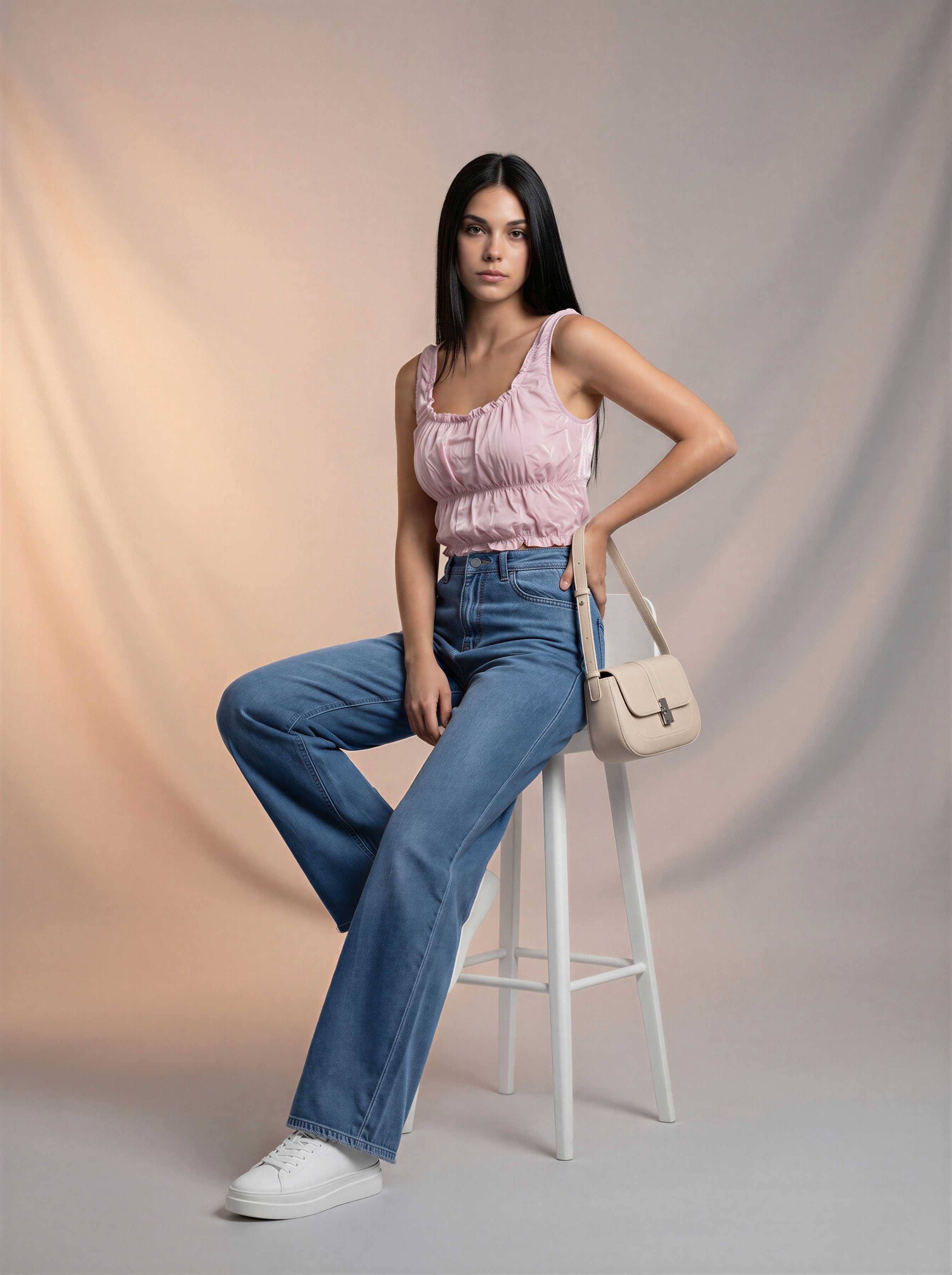 Jean Baggy Fit – Azul Medio