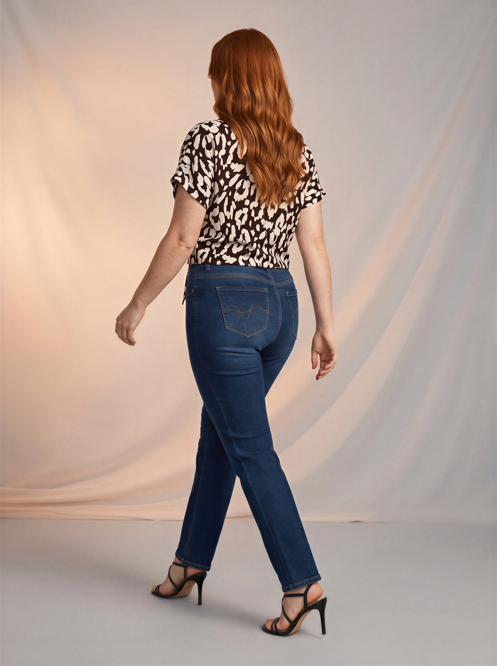 Jean Plus Recto Azul Marino ES-2919P
