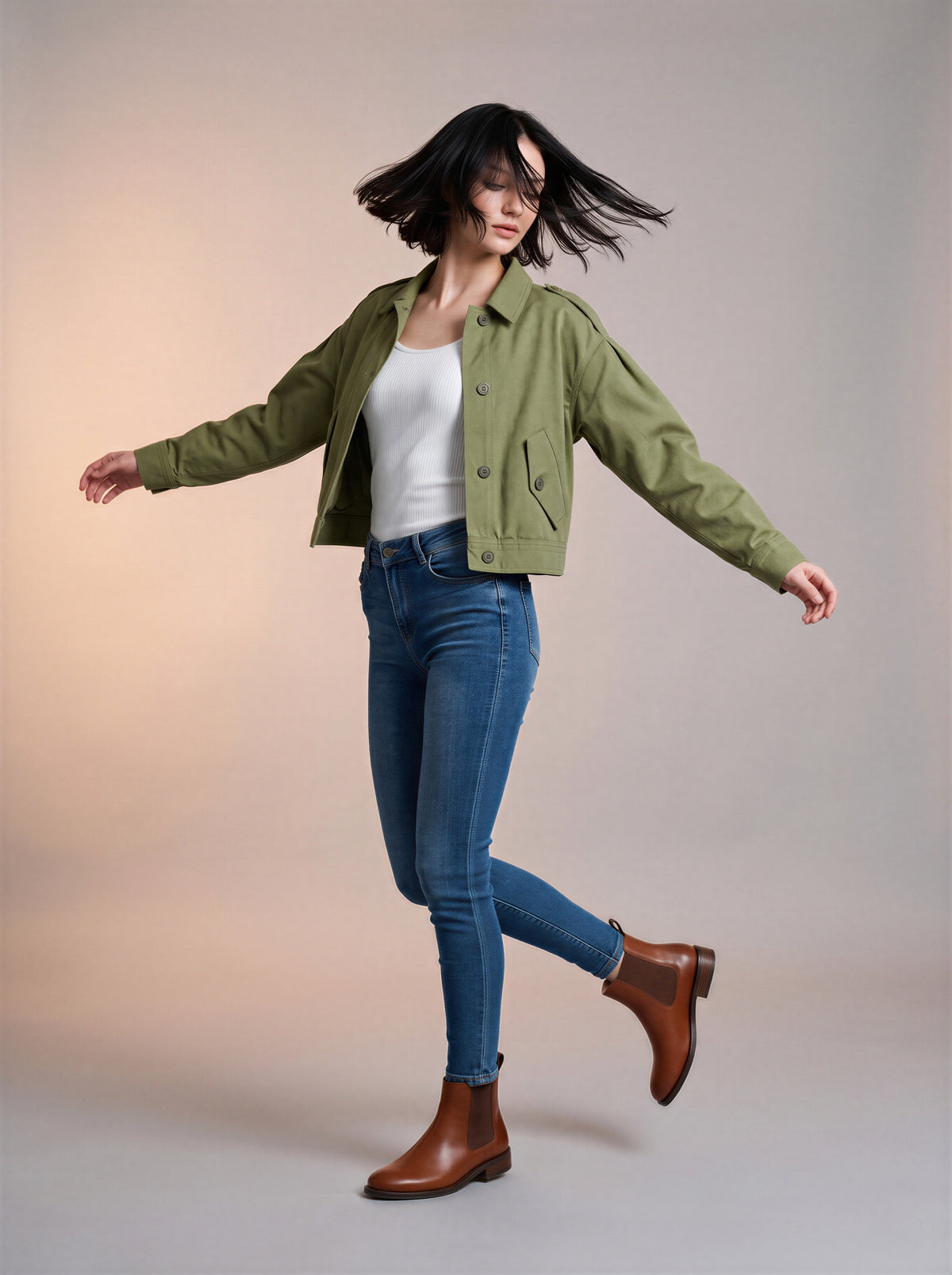 Jean Skinny Azul Medio DE-483